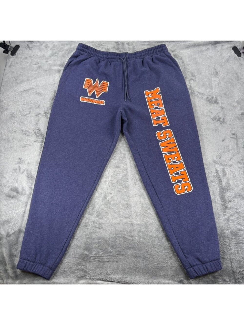 Whataburger Sweatpants Men 2XL Meat Sweats Lounge Cozy RARE Fun